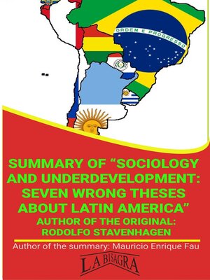 cover image of Summary of "Sociology and Underdevelopment